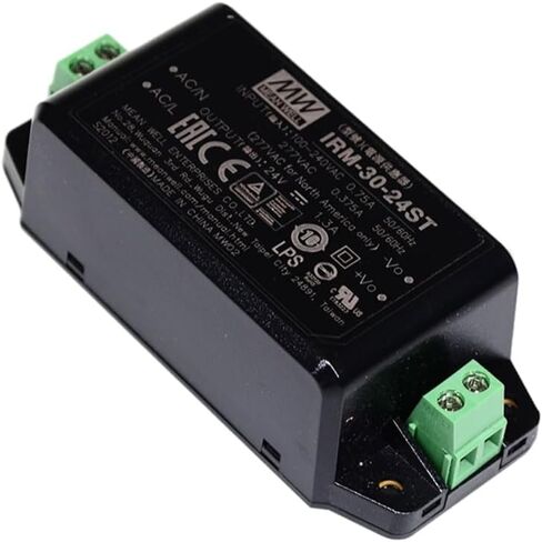 يعني Well IRM 30W 12V 2A إمدادات الطاقة التبديل ， IRM-30-12st Terminal Terminal Type AC-DC محول محول مزود الطاقة AC-DC in Kuwait