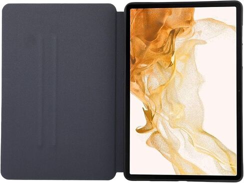 Tablet Travel Compatible with Samsung Galaxy Tab S9 Plus 12.4" 2023 X810/X816B/X818U, Multi-Angle Viewing Folding Protective Case with Stand, Slim PU Leather Shockproof Flip Case in Saudi Arabia