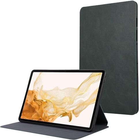Tablet Travel Compatible with Samsung Galaxy Tab S9 Plus 12.4" 2023 X810/X816B/X818U, Multi-Angle Viewing Folding Protective Case with Stand, Slim PU Leather Shockproof Flip Case in Saudi Arabia
