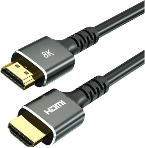 الإصدار الكابل HDMI عالي الدقة 2.1 8K COMPORT COLLECT CABLE CABLE HDMI كبل بيانات الفيديو عالي الوضوح (5 أمتار) in Kuwait
