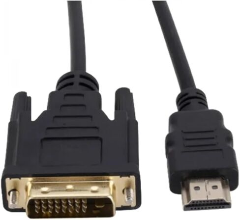 4K HDMI متوافق مع كابل المحول 1080p ثنائية الاتجاه 24+1 DVI -D إلى محول متوافق مع HDMI لمربع تلفزيون HDTV DVD (1M) in Kuwait