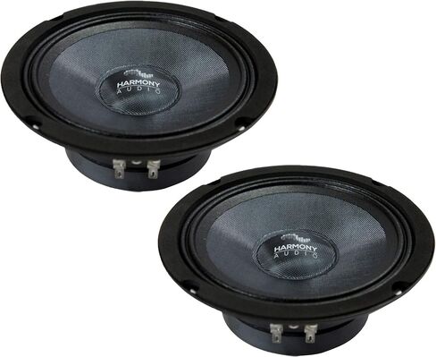 Harmony Audio HC-CMB65 Car Stereo Cabron Mid Bass Mid Range 6.5" Speakers 4 Ohm in Saudi Arabia