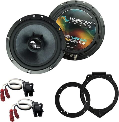 Harmony Audio Compatible with 2006-12 Chevy HHR HA-C65 New Front Door Speaker Replacement Premium Upgrade in Saudi Arabia