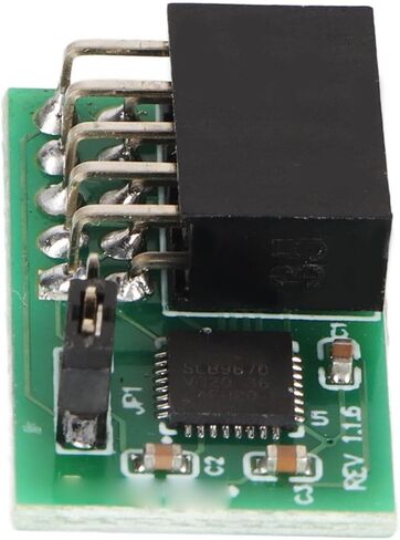 وحدة 10Pin TPM 2.0 ، وحدة TPM واجهة SPI لـ AOM TPM 9670V S مع وحدة أمان شرائح Infineon 9670 لـ TXT والدعم in Kuwait