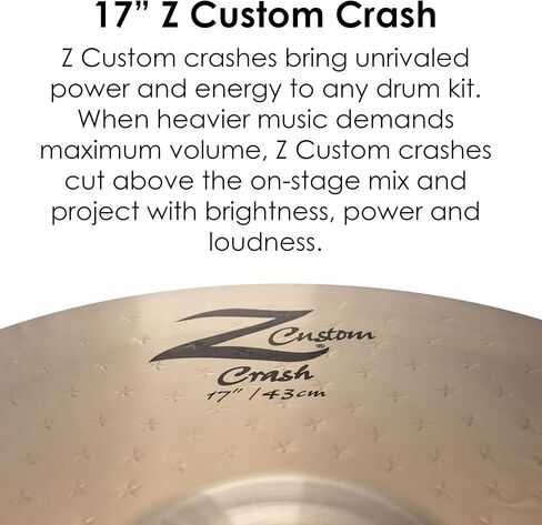 Zildjian Z Custom Crash Cymbal - 16 inches in Saudi Arabia