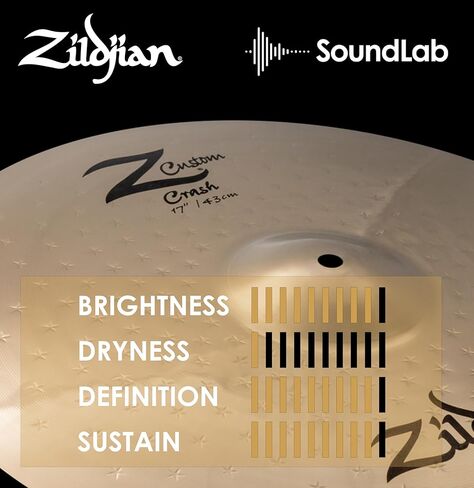 Zildjian Z Custom Crash Cymbal - 16 inches in Saudi Arabia