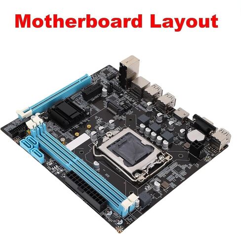 LGA 1155 2nd Gen DDR3 Micro ATX Gaming Motherboard with 3 Phase Power, HD VGA Output in Saudi Arabia