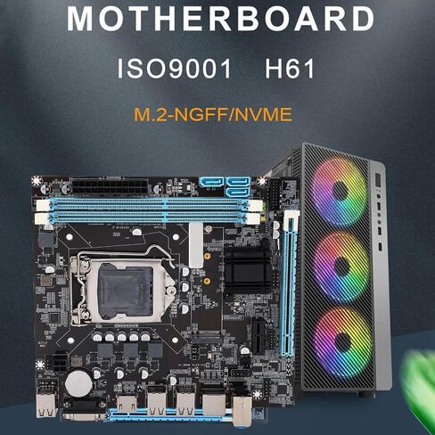 LGA 1155 2nd Gen DDR3 Micro ATX Gaming Motherboard with 3 Phase Power, HD VGA Output in Saudi Arabia