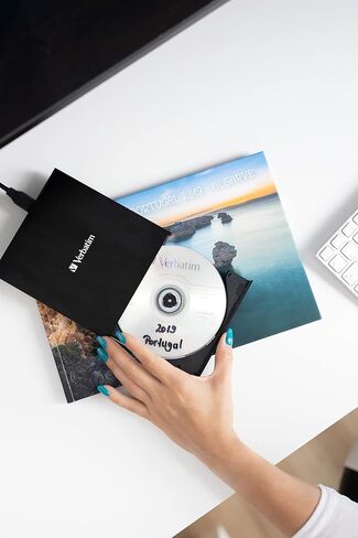 Verbatim 43889 lecteur de disques optiques Blu-Ray RW Noir in Saudi Arabia