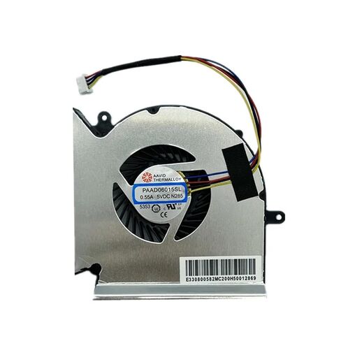 مروحة تبريد وحدة المعالجة المركزية لـ GE63 GP63 GL63 GE63VR GE73 GE73VR GP73 GL73 محمول مروحة PAAD06015SL-N417 N384 DC 5V 0.55A (الزوج) in Kuwait