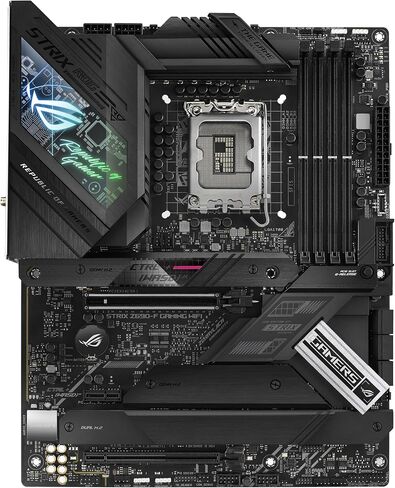 Asus Rog Strix Z690-F Gaming WiFi Intel LGA 1700 DDR5 اللوحة الأم in Saudi Arabia