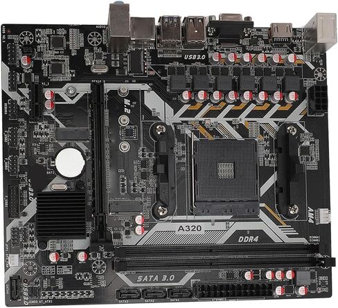 AM4 Motherboard ، فتحة PCI E 16x Gen 3.0 ، M.2 Port ATX ، للألعاب ، مع بطاقة صوت القناة USB3.0 in Kuwait
