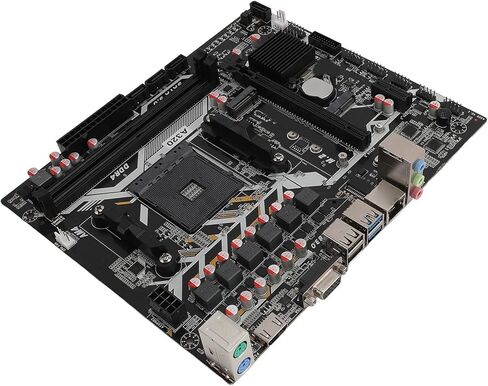 AM4 Motherboard ، فتحة PCI E 16x Gen 3.0 ، M.2 Port ATX ، للألعاب ، مع بطاقة صوت القناة USB3.0 in Kuwait