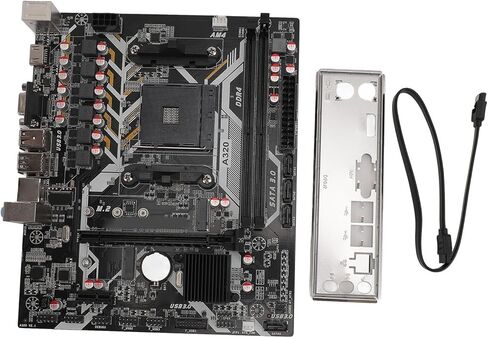 AM4 Motherboard ، فتحة PCI E 16x Gen 3.0 ، M.2 Port ATX ، للألعاب ، مع بطاقة صوت القناة USB3.0 in Kuwait