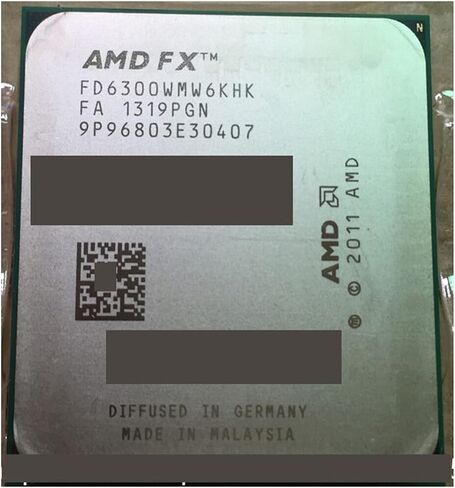 A FX 6300 AM3+ 3.5GHz 8MB 95W CPU Processor Fx Can Work in Saudi Arabia