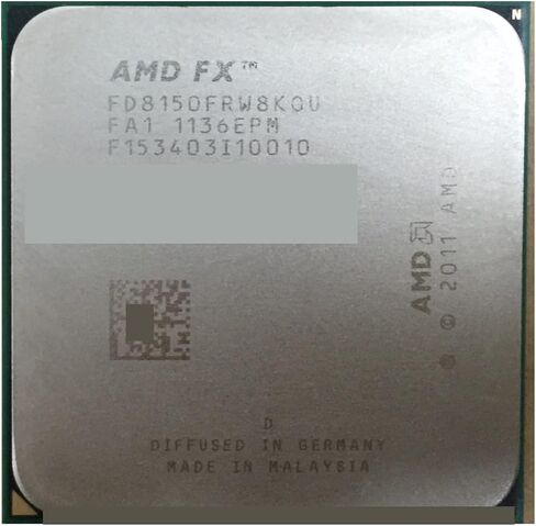 A FX-8150 FX 8150 CPU FD8150FRW8KGU 125W 3.6GHz Socket AM3+ 32nm 8MB Octa c Eight Desktop Scrattered Pieces in Saudi Arabia