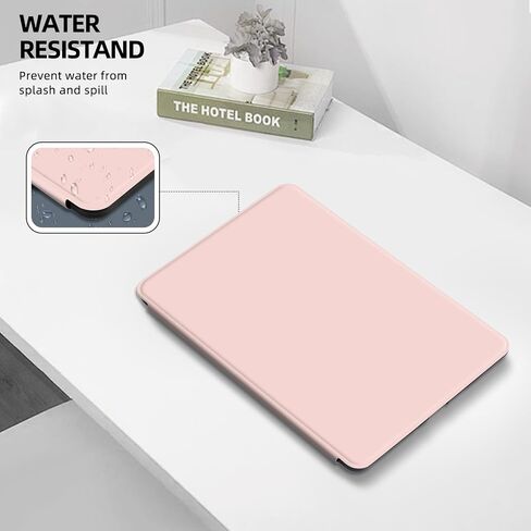 Morock Slim Case لـ 6 "Kindle Paperwhite 10th Generation 2018 الإصدار (الطراز رقم PQ94WIF) ، غطاء جلدي خفيف الوزن مع حزام يدوي ، حالة الاستيقاظ/النوم التلقائي لقارئ Amazon E ، Khaki Leopard Print in Kuwait