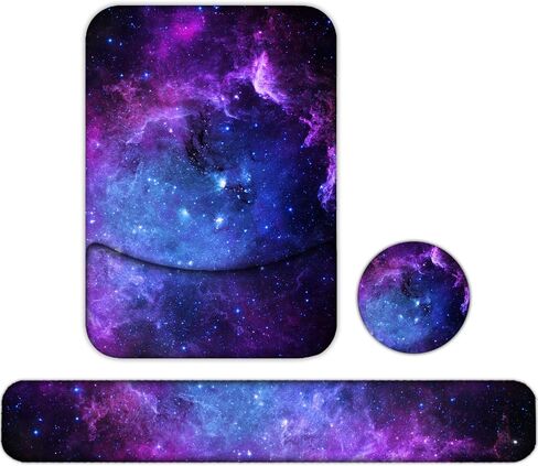لوحة فأر Lateefah مع راحة معصم ، وسادة الماوس المريحة 3 في 1 ومواد لوحة مفاتيح راحة الهلام Mousepad مع تخفيف آلام المعصم مع المعصم ووسادة الكتابة السهلة للمنزل ، المكتب (Pink Stay Evential) in Kuwait