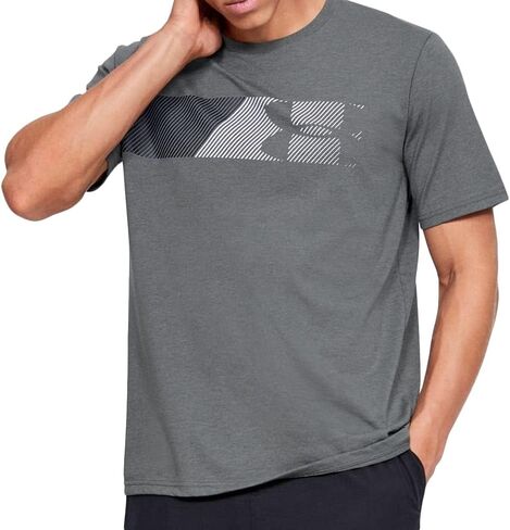 Under Armour Men's Fast Left Chest 2.0 Short-Sleeve T-Shirt (as1, Alpha, xx_l, Regular, Regular, Phoenix Fire (296) / Black, XX-Large) in Saudi Arabia