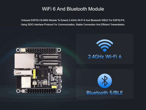 ESP32-P4-NANO Development Board Based on ESP32-P4 Chip with RISC-V Dual-core and Single-core Processors, Onboard MIPI-CSI, MIPI-DSI, USB 2.0 OTG, ETH, SDIO 3.0 TF Card Slot, etc. Interfaces in Saudi Arabia