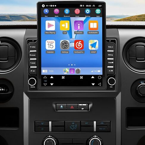 9.7 بوصة Android 13 Car Stereo For Ford F150 2009-2014 Double DIN IPS استقبال راديو شاشة اللمسات مع Carplay اللاسلكي Android Auto المدمج في WiFi GPS الملاحة Bluetooth SWC AHD ، 2+32g in Saudi Arabia