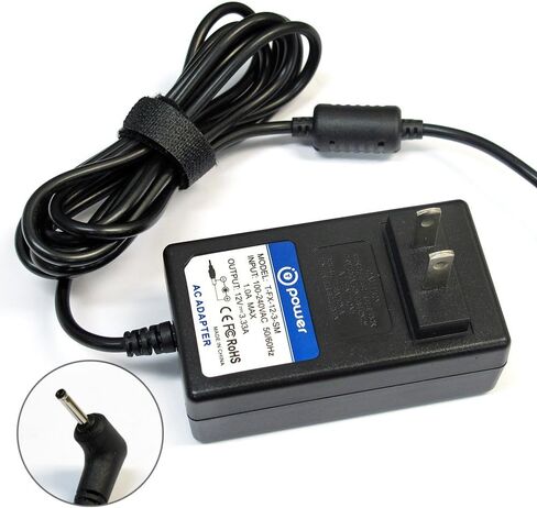 T Power 3.3amp AC DC Adapter لـ Samsung ATIV Smart PC Pro 700TC Series Tablet XE700T1C-A03US XE700T1C-A04US NOT FIT XE700T1A Series ATIV Tab 3 Tablet XE300TZC-K01US POWERS in Kuwait