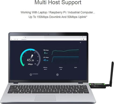 4G LTE USB MODEM ، LTE/4G 150 MBPS USB MOPPLOULE مع فتحة بطاقة SIM ، جهاز التوجيه HOTPOT MINI ذو السرعة العالية ، يدعم USB ، UART للكمبيوتر الشخصي ، الكمبيوتر الصناعي in Saudi Arabia