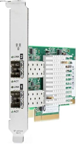 HP Ethernet 10GB 2 -PORT 562SFP+ ADAPTER - PCI Express 3.0 x8 - 2 PORT [S] - الألياف البصرية in Saudi Arabia