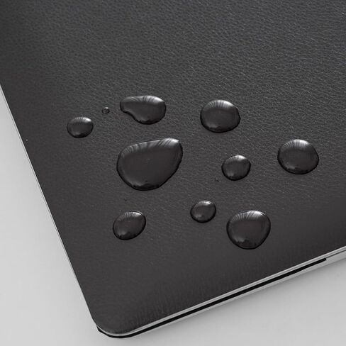 Laptop Skin Sticker Decal 15-15.6 Inches, Universal Reusable Vinyl Sticker for 12.1 13 13.3 14 15.4 Inches Netbook/Notebook PC, Waterproof & Scratch-Resistant (Black) in Kuwait
