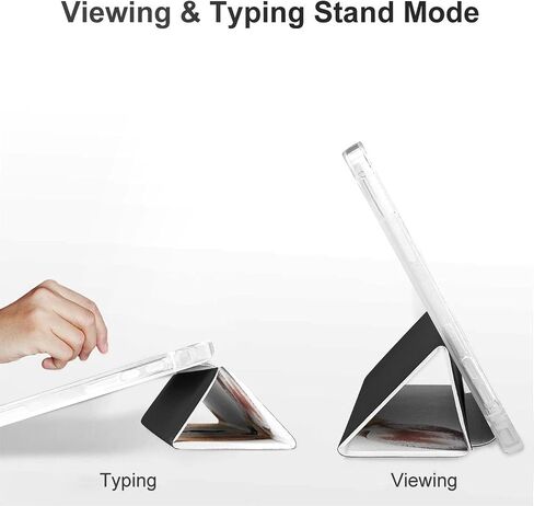 قضية صورة الغزلان مع حامل القلم رفيع الخفيفة الوزن trifold موقف متوافق مع iPad mini 4/5/6 mini6 （8.3in） in Kuwait