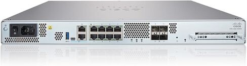 Cisco Secure Firewall: Firepower 1140 من الجيل التالي من الجيل التالي مع برنامج FTD ، ومنافذ إيثرنت 8 جيجابت (GBE) ، 4 منافذ SFP ، تصل إلى 2.2 جيجابت في الثانية ، ضمان محدود 90 يومًا (FPR1140-NGFW-K9) in Saudi Arabia