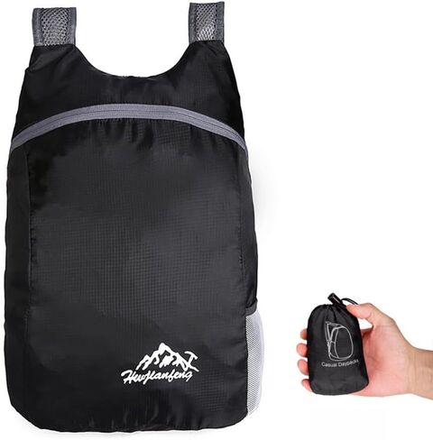 Lightweight Foldable Backpack Men and Women Outdoor Leisure Bag Hiking Backpack Large Capacity Outdoor Sports Backpacks in Saudi Arabia