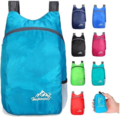 Lightweight Foldable Backpack Men and Women Outdoor Leisure Bag Hiking Backpack Large Capacity Outdoor Sports Backpacks in Saudi Arabia