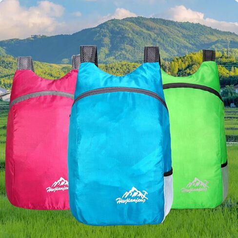 Lightweight Foldable Backpack Men and Women Outdoor Leisure Bag Hiking Backpack Large Capacity Outdoor Sports Backpacks in Saudi Arabia
