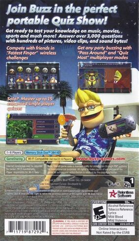 مسابقة Buzz Master - Sony PSP in Saudi Arabia