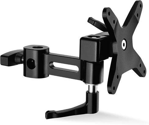 PROAIM Monitor Mount with 5/8" Baby Spigot. for C-Stands & Light Stands. 270° Pan, ±45° Tilt Adjustments. Payload up to 30kg /66lb in Saudi Arabia