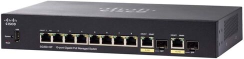 Cisco Systems SG350-10P-K9-NA SG350-10P 10-PORT GIGABIT POE SWITCH (متجدد) in Saudi Arabia