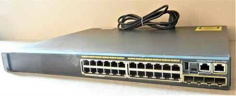 Cisco WS-C2960S-24PS-L 24 POE+ GE+ 4 1G SFP ، 370W SWITCH (متجدد) in Saudi Arabia