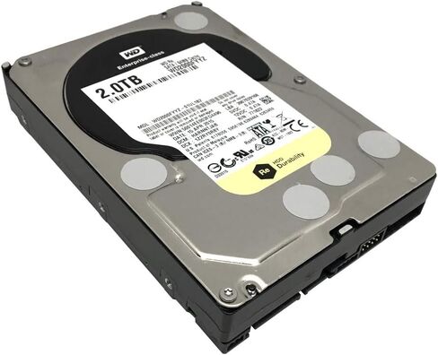 محرك الأقراص الثابتة للمؤسسة WD RE 2 TB: 3.5 بوصة ، 7200 دورة في الدقيقة ، SATA III ، ذاكرة التخزين المؤقت 64 ميغابايت (WD2000FYYZ) (النموذج القديم) (متجدد) in Saudi Arabia