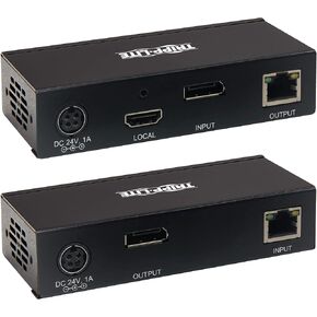 Tripp Lite DisplayPort Over Cat6 Extender Kit KVM Support USB 4K POC TAA (B127-1A1-BDBD) in Kuwait