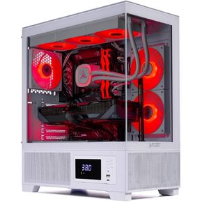 Skytech Azure 3 Plus Gaming PC Desktop, Ryzen 9 9900X 4.4 GHz (5.6GHz Turbo), AMD RX 9070 XT 16GB, 2TB Gen4 NVMe SSD, 32GB DDR5 RAM 5200 RGB, 850W Gold ATX 3 PSU, 360mm ARGB AIO, Wi-Fi, Win 11 in Kuwait