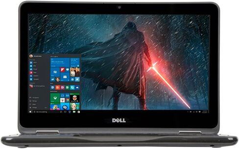 2018 Dell Inspiron 3000 11.6 "2-in-1 كمبيوتر محمول/جهاز كمبيوتر محمول شاشة تعمل باللمس ، معالج GEN AMD A6-9220E 2.5 جيجا هرتز ، 4 جيجابايت 2400 ميجا هرتز DDR4 ، 32GB SSD ، Bluetooth ، WiFi ، Maxxaudio ، Windows 10 (Gray) in Saudi Arabia