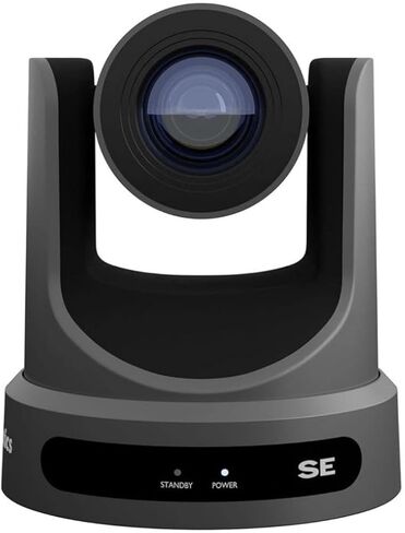 Ptzoptics Move SE 20X 1080p Full HD Advanced PTZ تتبع التتبع التتبع كاميرا تكبير الإمالة للبث المباشر وإنتاج الفيديو (رمادي) in Kuwait