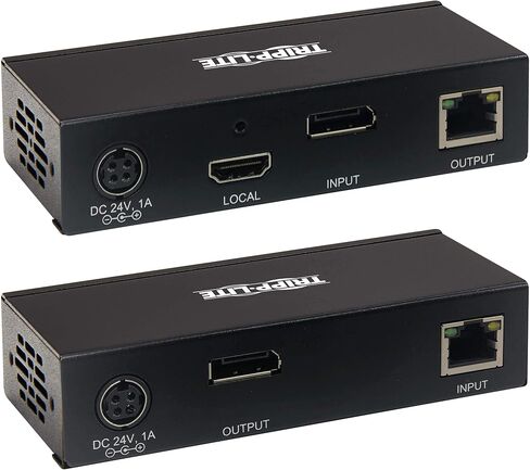 Tripp Lite DisplayPort Over Cat6 Extender Kit KVM Support USB 4K POC TAA (B127-1A1-BDBD) in Kuwait
