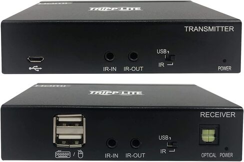 Tripp Lite DisplayPort Over Cat6 Extender Kit KVM Support USB 4K POC TAA (B127-1A1-BDBD) in Kuwait