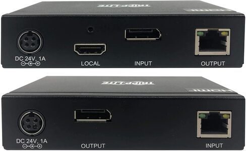 Tripp Lite DisplayPort Over Cat6 Extender Kit KVM Support USB 4K POC TAA (B127-1A1-BDBD) in Kuwait