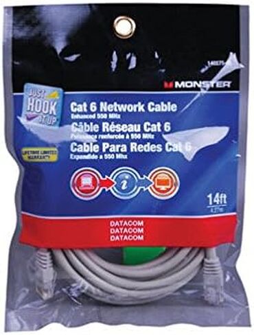 Monster Cat 6 Networking Cable Ethernet 14 Ft. in Saudi Arabia