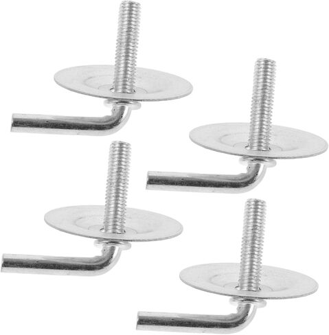 4pcs شاسيه المروحة الثقيلة للهيكل المسمار المسمار القاعدان الحديد القوي للحديد لمحلات الاستبدال بمسامير قوس بديلة للدعم والاستقرار in Saudi Arabia
