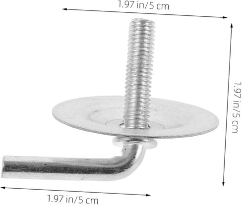 4pcs شاسيه المروحة الثقيلة للهيكل المسمار المسمار القاعدان الحديد القوي للحديد لمحلات الاستبدال بمسامير قوس بديلة للدعم والاستقرار in Saudi Arabia