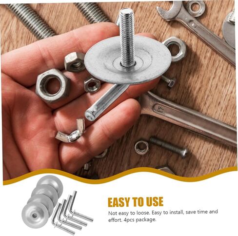 مسامير قاعدة مروحة قاعدة التمثال 4pcs بمسامير البراغي قف للوقوف مروحة المروحة المتوافقة مع مختلف لدعم مستقر وسهولة التثبيت in Saudi Arabia
